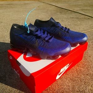 Midnight Navy Nike Flyknit 3 Vapormax